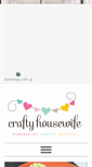 Mobile Screenshot of craftyhousewife.com
